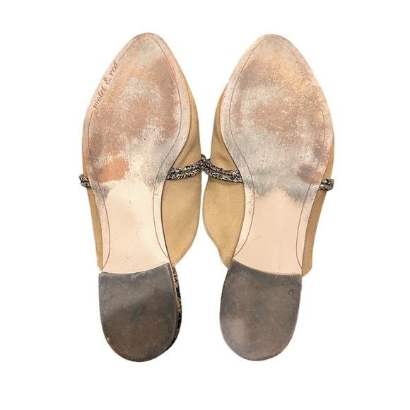Violet & Red Selma Camel Women's‎ Mules 8.5 minimalist - Picture 5 of 8